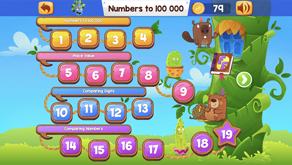 Engaging and interactive maths program