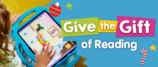 Give the Gift of Reading with ABC Reading Eggs!